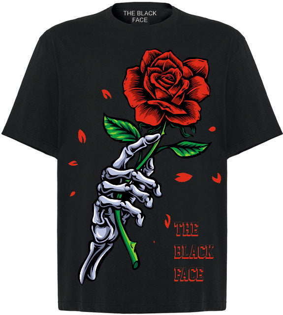 Rosa con scheletro