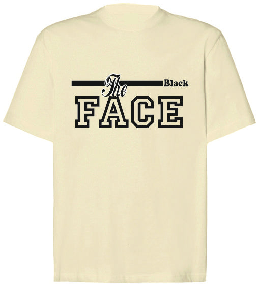 T-shirt the black face