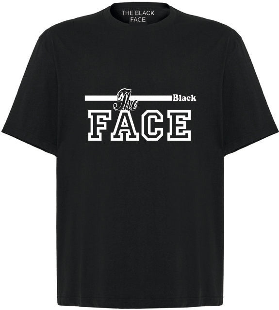 T-shirt the black face